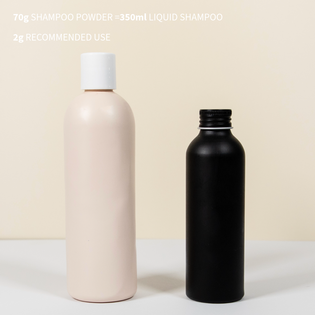 Beetroot & Hibiscus Shampoo Powder 70g (fragrance-free)